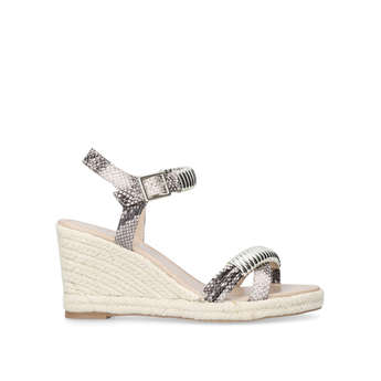 Kurt geiger nude wedges discount