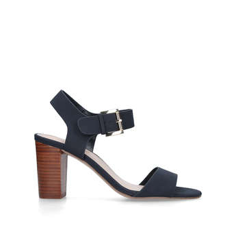 Carvela navy cheap sandals