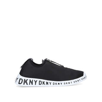 Dkny Brea - White Slip On Sock Trainers 