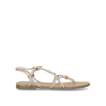 Carvela Acer - Nude Embellished Flat 