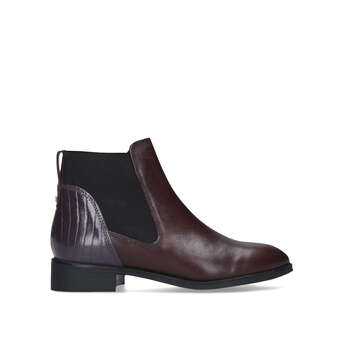 carvela wine ankle boots