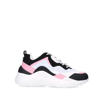 baby pink chunky trainers