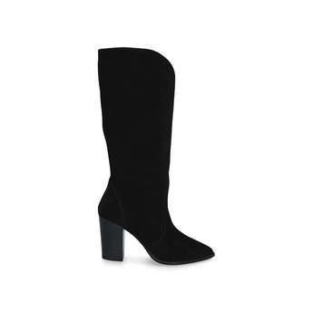 Carvela Waspy - Black Block Heeled Knee 