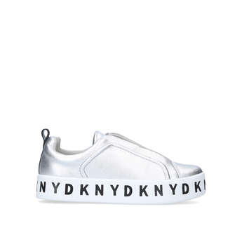 white dkny trainers