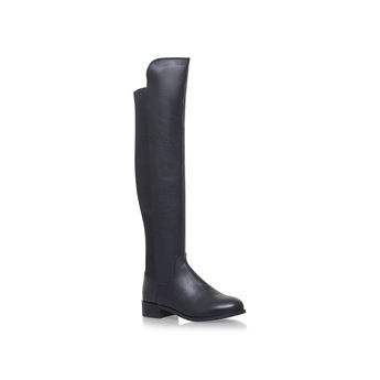 Carvela Pacific Black Flat Over The Knee Boots Compare Bluewater