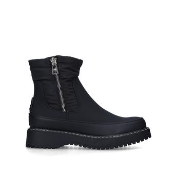 Carvela Comfort Rain Ankle Boot Black Zipped Ankle Boots