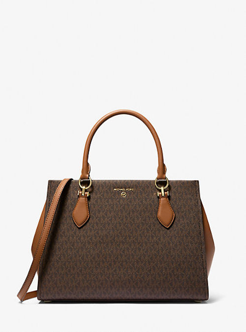 MK Marilyn Large Logo Satchel...