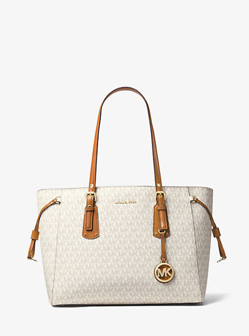 MK Voyager Medium Logo Tote...