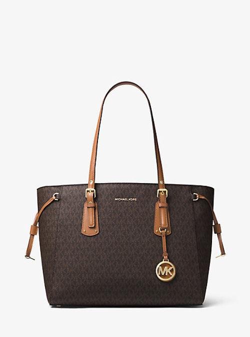 MK Voyager Medium Logo Tote...