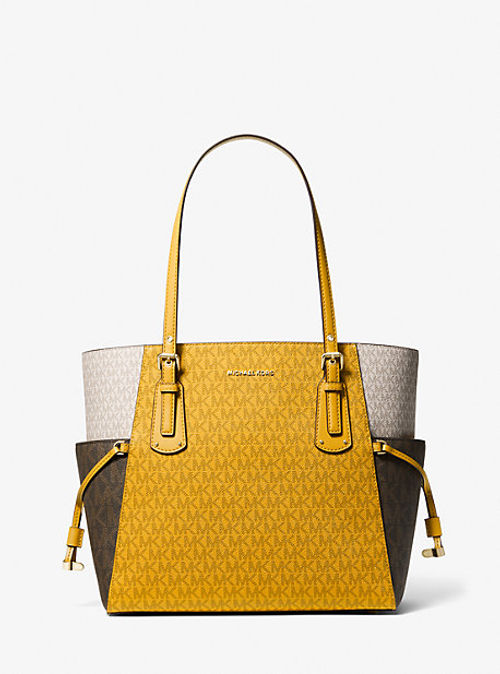 MK Voyager Small Color-Block Logo Tote Bag - Golden Rod Multi - Michael  Kors, £137.00