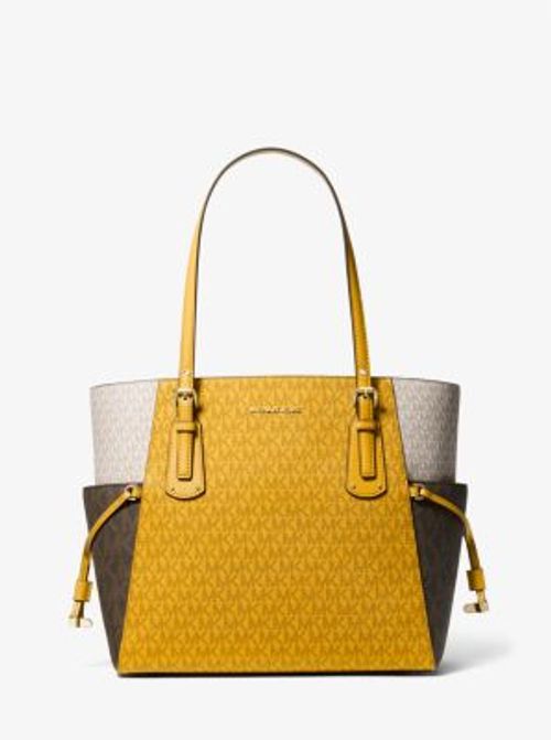 MK Voyager Small Color-Block Logo Tote Bag - Golden Rod Multi - Michael  Kors, £137.00