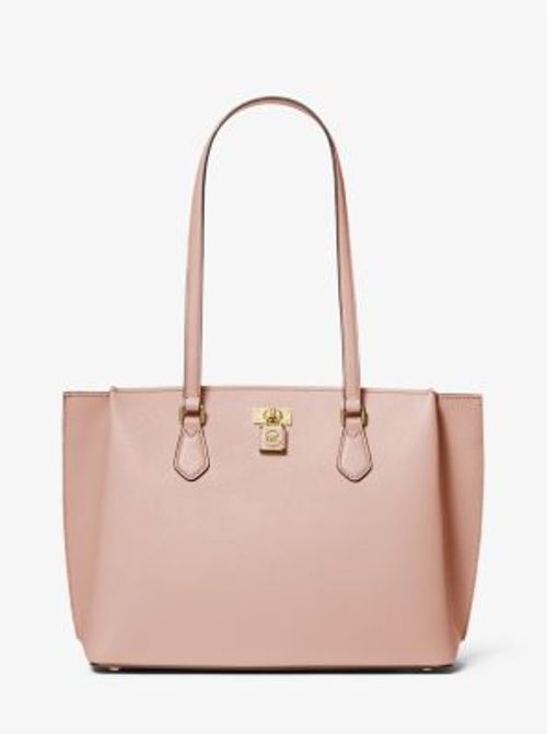 Ruby Large Saffiano Leather Tote Bag