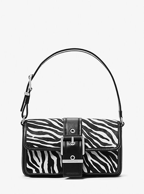 MK Colby Medium Zebra Print...