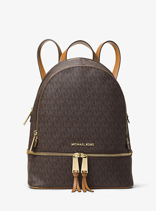 MK Rhea Medium Logo Backpack...