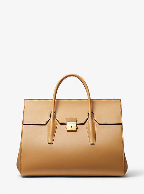 MK Campbell Leather Weekender...