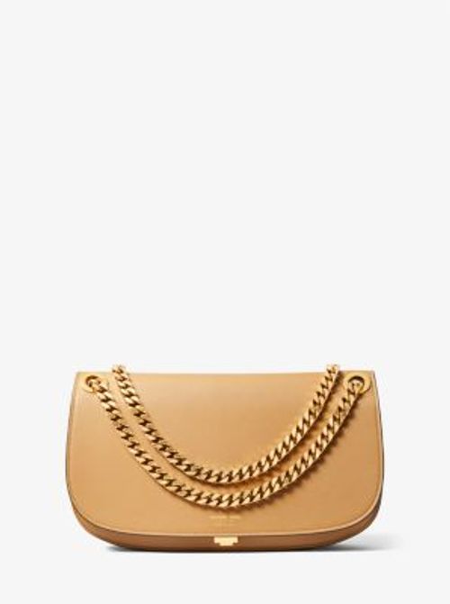 Christie Mini Python Embossed Leather Envelope Bag