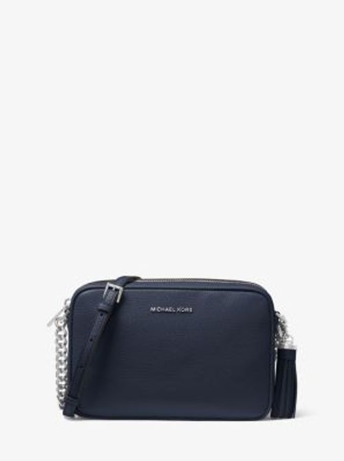 MK Ginny Leather Crossbody Bag - Admiral - Michael Kors | Compare |  Bluewater