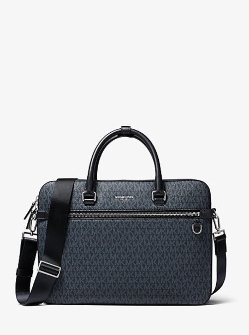 MK Henry Logo Briefcase -...