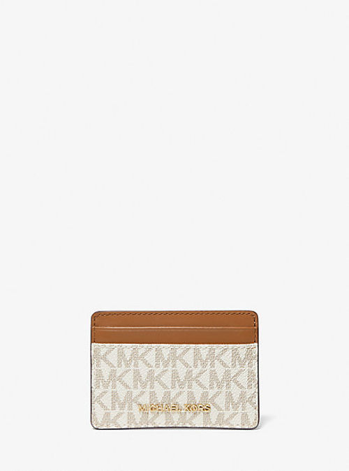 MK Logo Card Case - Vanilla -...