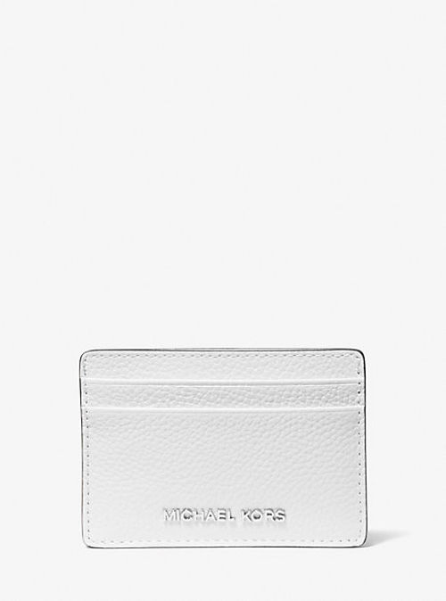 MK Pebbled Leather Card Case...