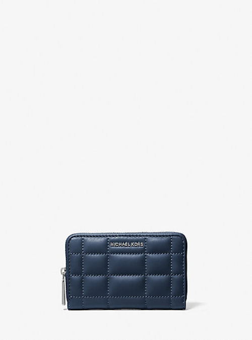 MK Small Quilted Leather...