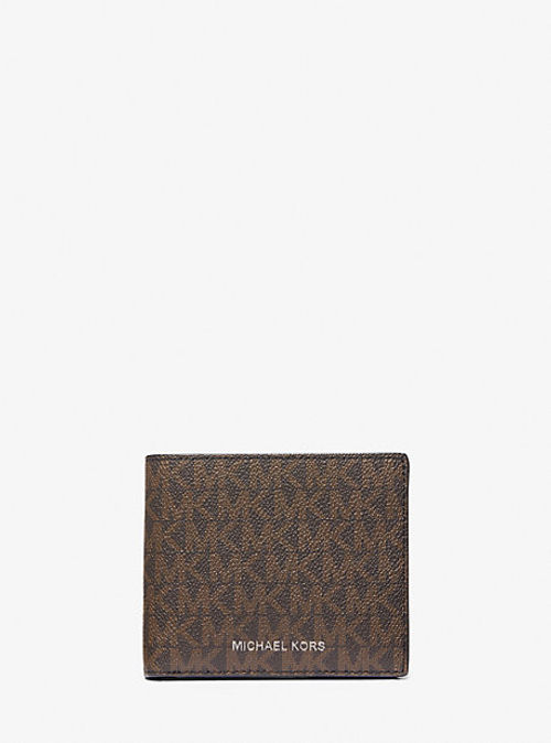 MK Greyson Logo Slim Billfold...