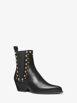 Michael kors 2024 studded boots