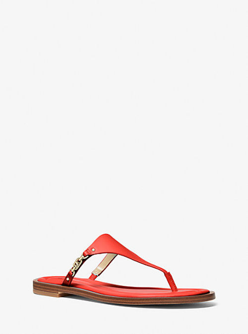 MK Daniella Leather Sandal -...