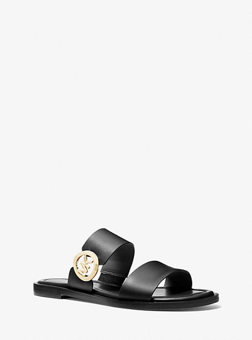 MK Vera Leather Sandal -...