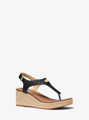 abbott leather espadrille sandal