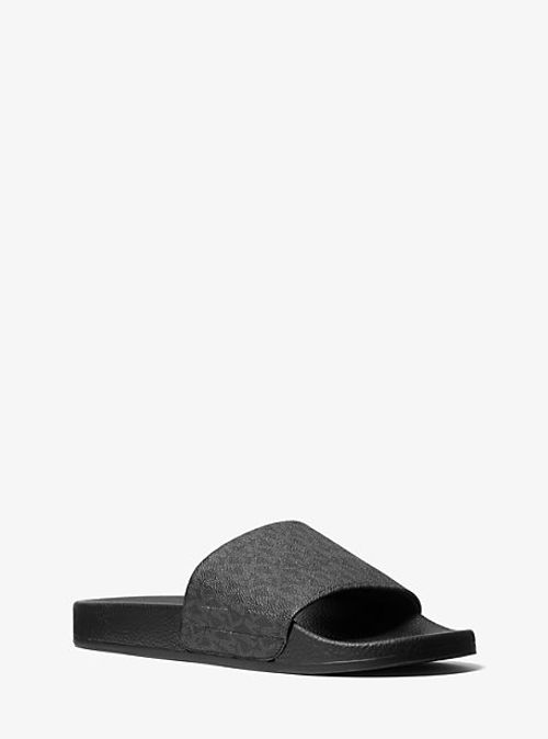 MK Jake Logo Slide Sandal -...