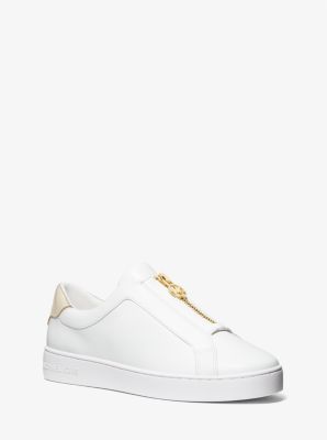 Michael kors trainers on sale black and gold