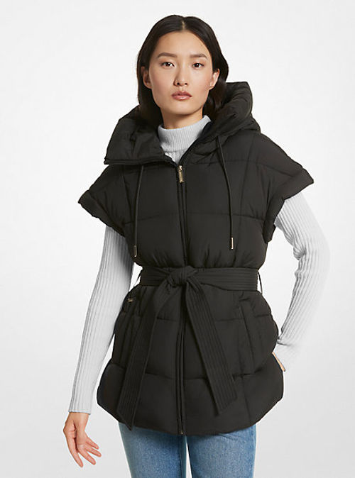 MK Quilted Puffer Vest -...