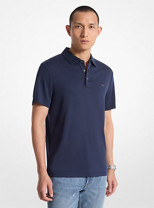 MK Cotton Polo Shirt -...