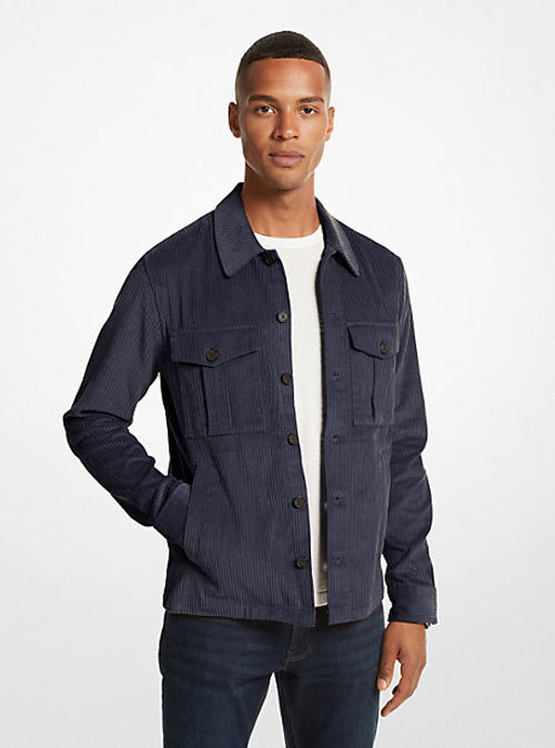 MK Corduroy Shirt Jacket -...