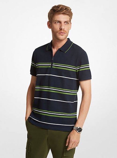 MK Striped Textured Cotton...