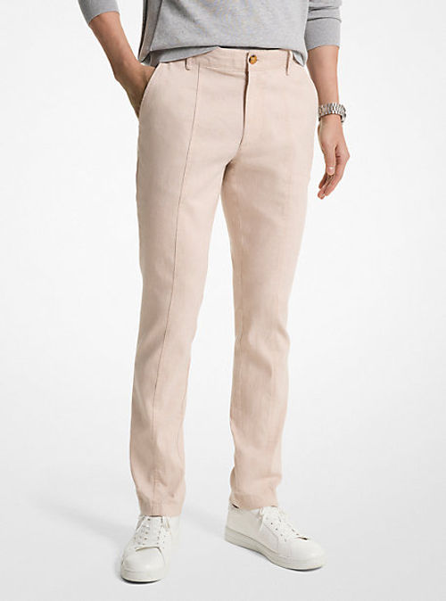 MK Linen Blend Trousers -...