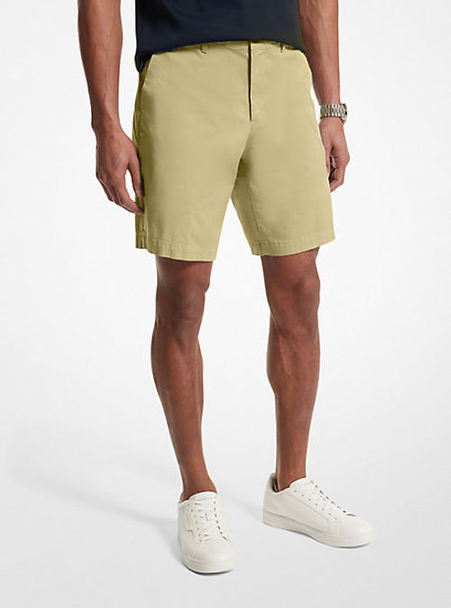 MK Stretch Cotton Shorts -...