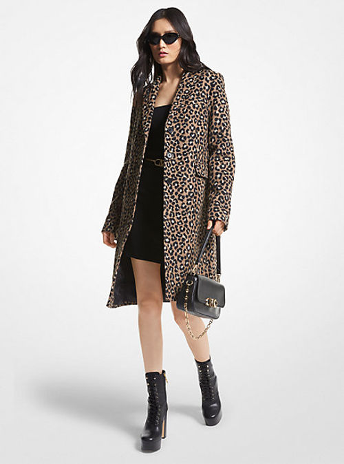 MK Brushed Leopard Jacquard...