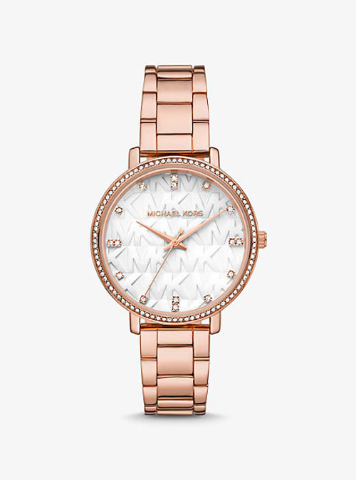 MK Pyper Pavé Rose Gold-Tone...