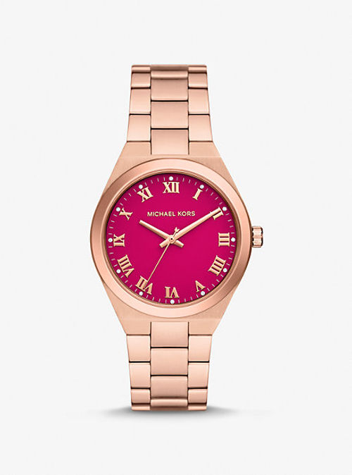 MK Lennox Rose Gold-Tone...