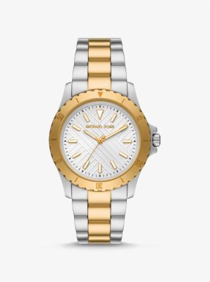 Michael kors sofie on sale pave two tone watch