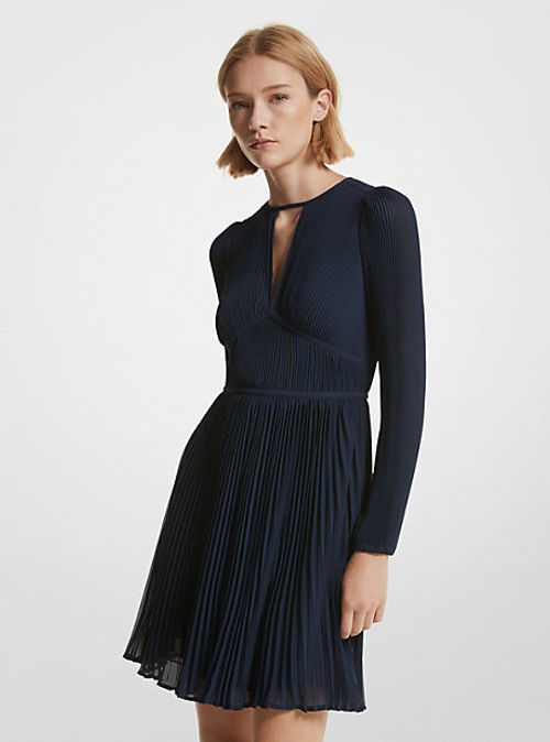 MK Georgette Plissé Dress -...