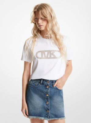 Michael kors t shirt womens online deals