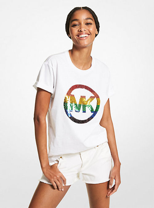 MK PRIDE Sequined Logo...