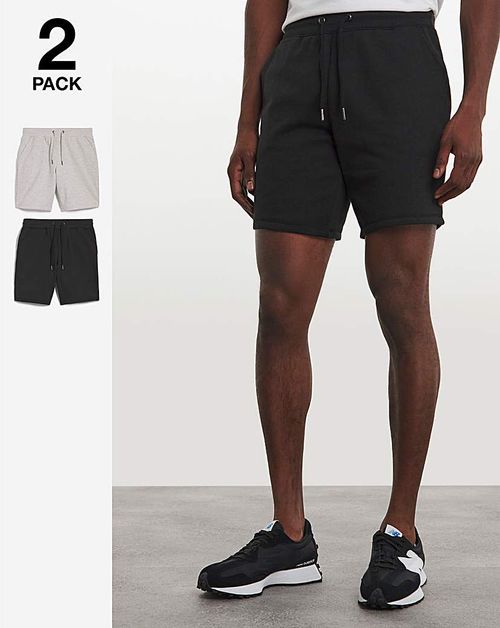 2 Pack Jogger Shorts