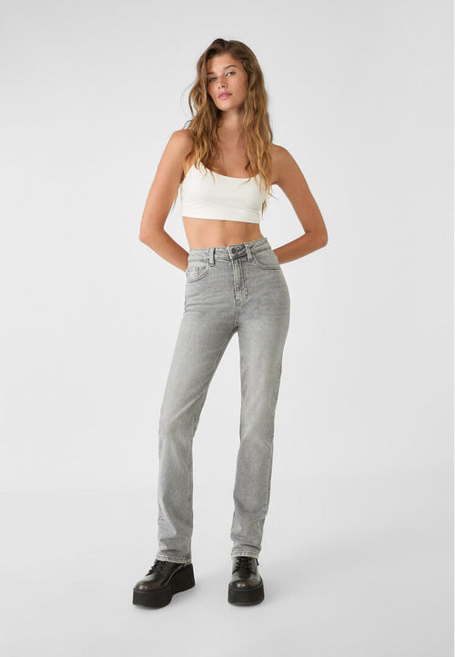 D92 straight wide-leg jeans - Women's fashion