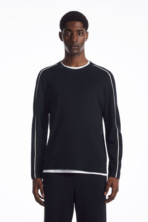 COS Men's Mesh-Panelled...