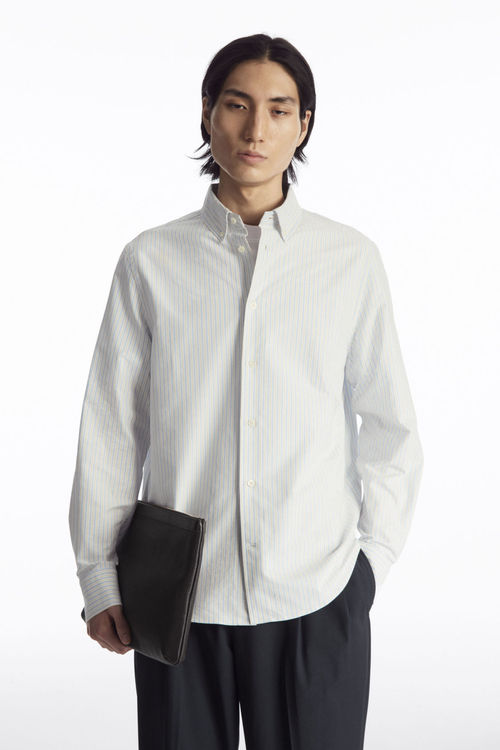 COS Men's Button-Down Collar...