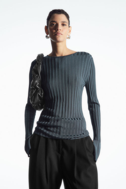 COS Women's Rib-Knit...